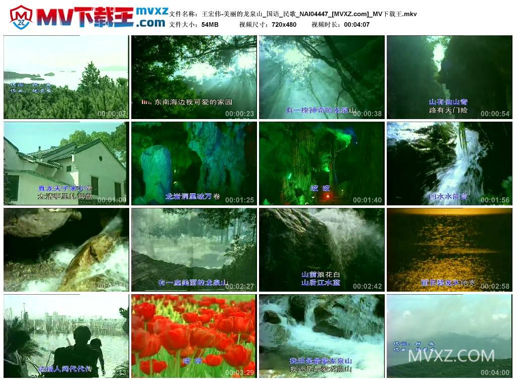 王宏伟-美丽的龙泉山_国语_民歌_NAI04447